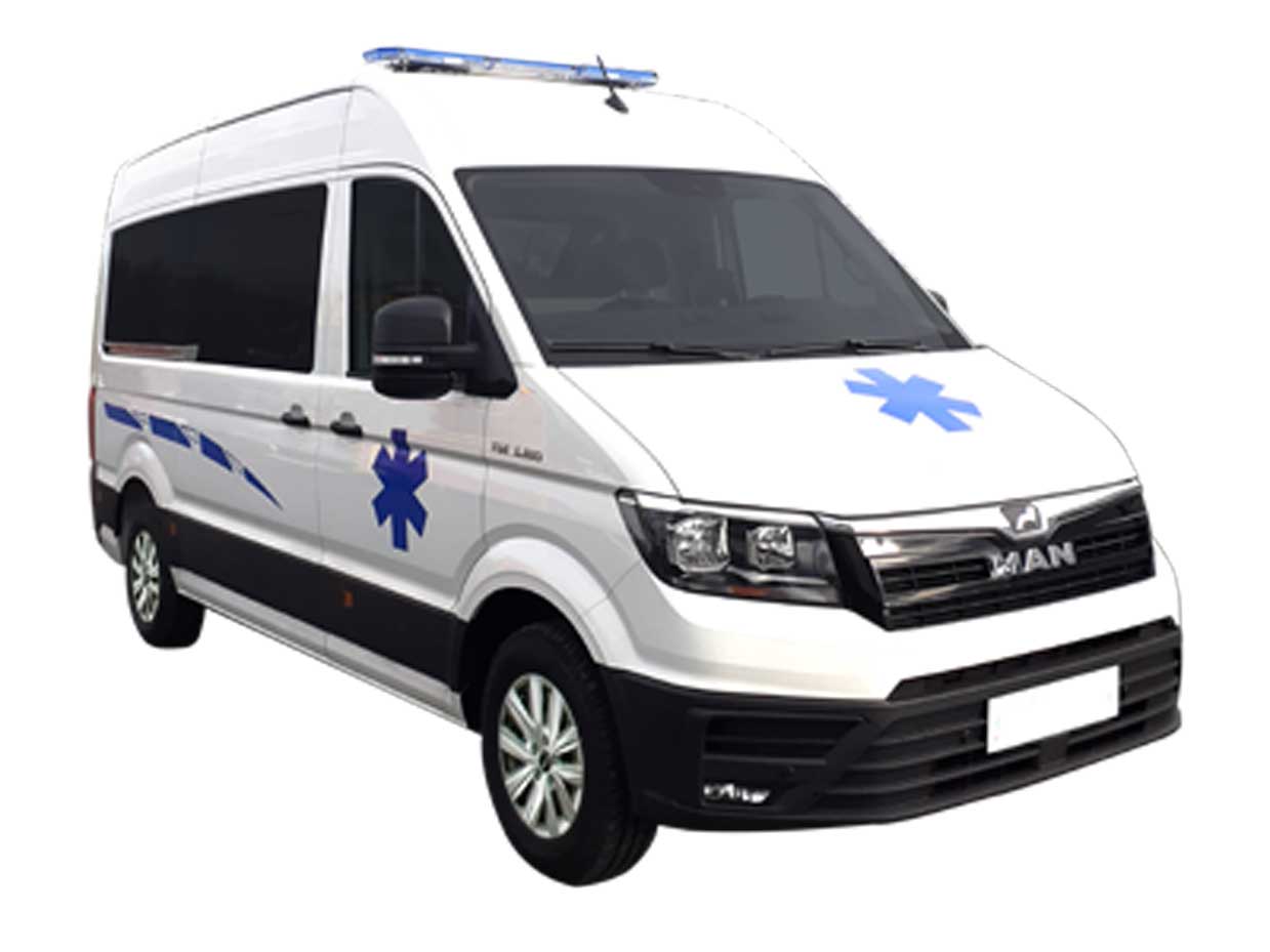 vehicule ambulance MAN