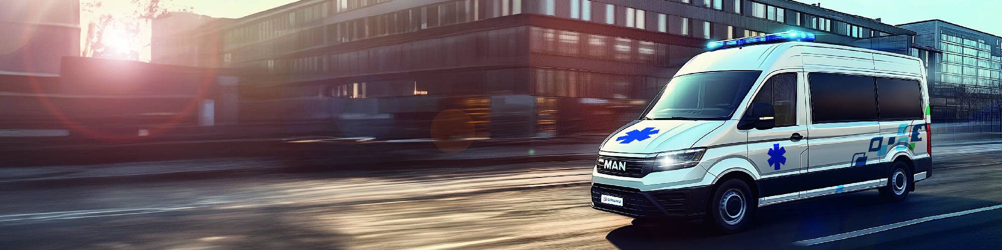 Gruau Ambulances - MAN TGE Gruau Ambulances - MAN TGE