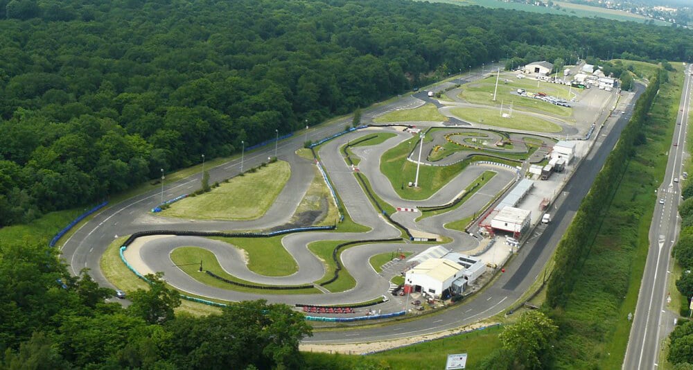 vue aérienne circuit - gruau