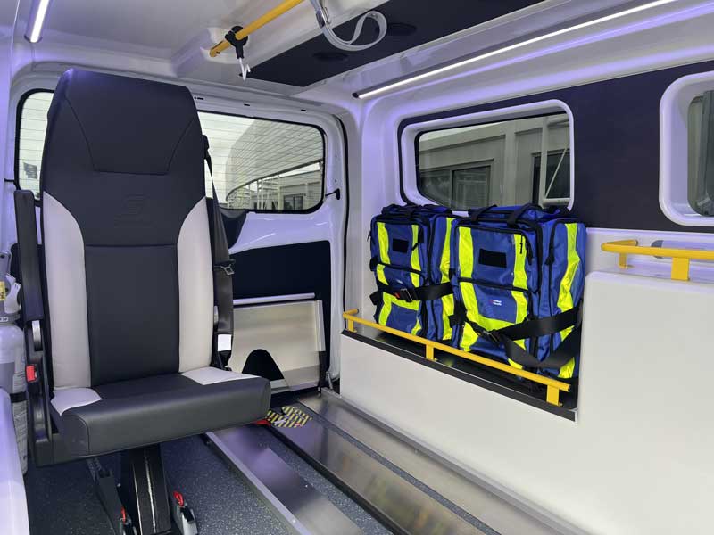 Découvrez le Nouveau Ford Transit Ambulance
