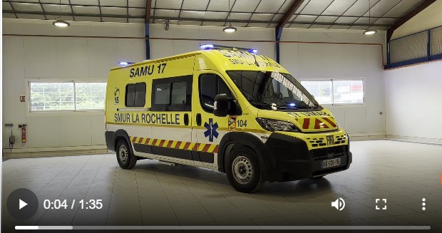 Une Nouvelle Ambulance de Réanimation pour le CH de La Rochelle