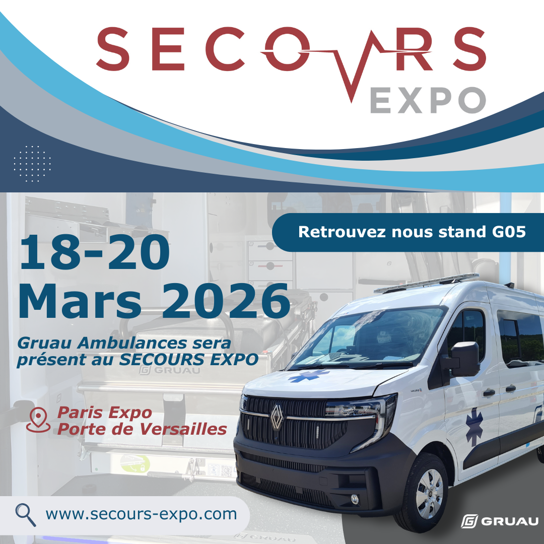 Affiche annonce de participation SECOURX EXPO 2026 