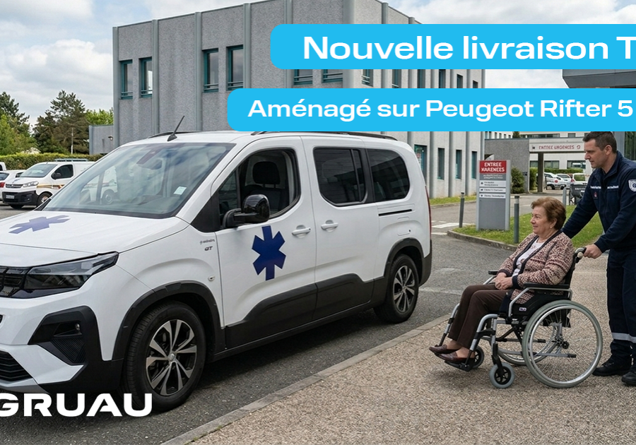 Nouvelle livraison Peugeot Rifter 5 places