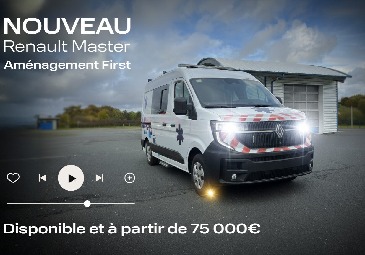 Renault Master Gruau AMBULANCE - FIRST